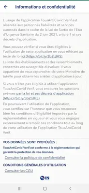 TousAntiCovid Verif android App screenshot 1